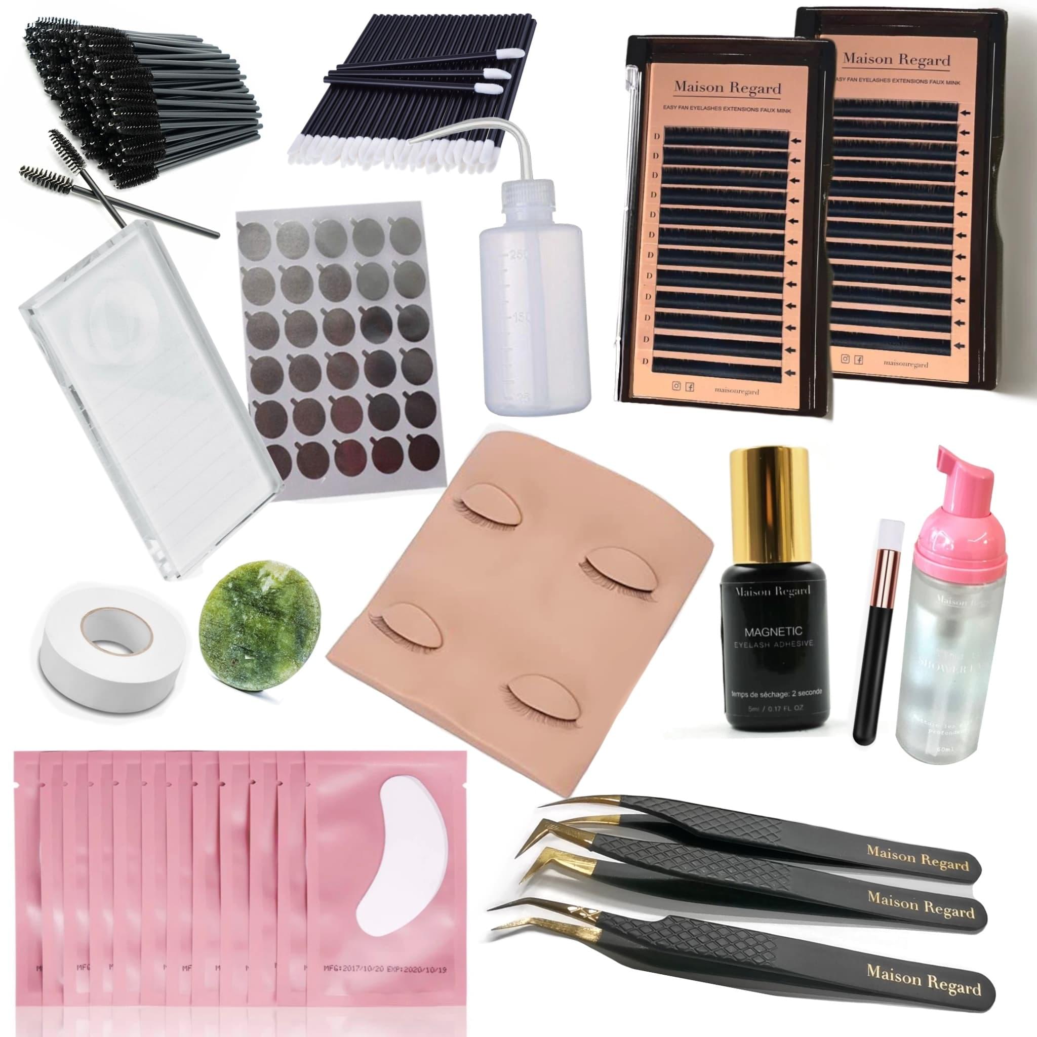 Kit d'entraînement + pratique Cils à cils